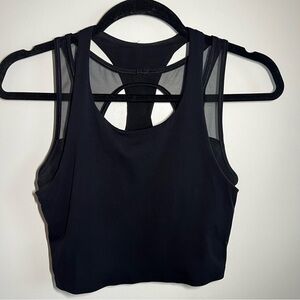 Lululemon Break Free crop tank with built in sports bra